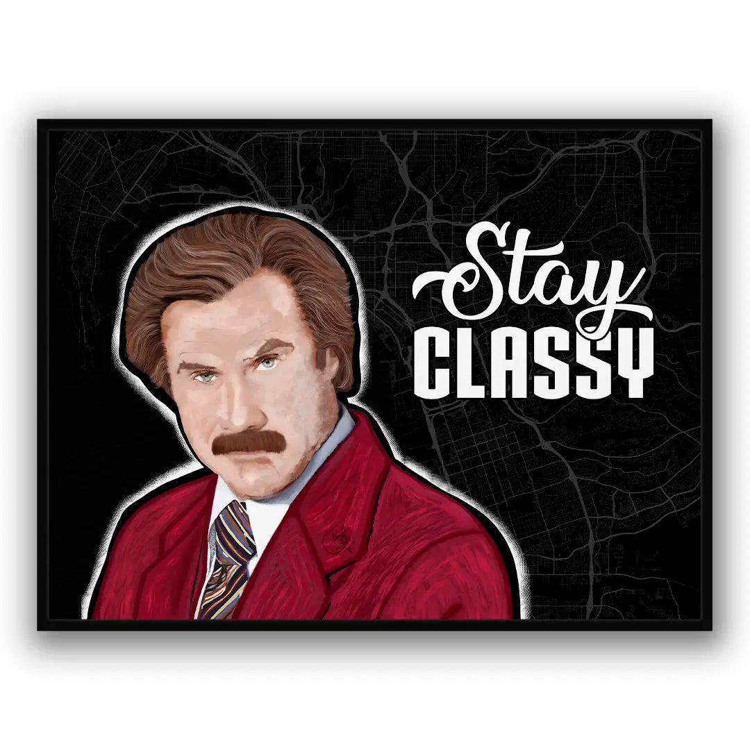 Ron Burgundy | Plakat