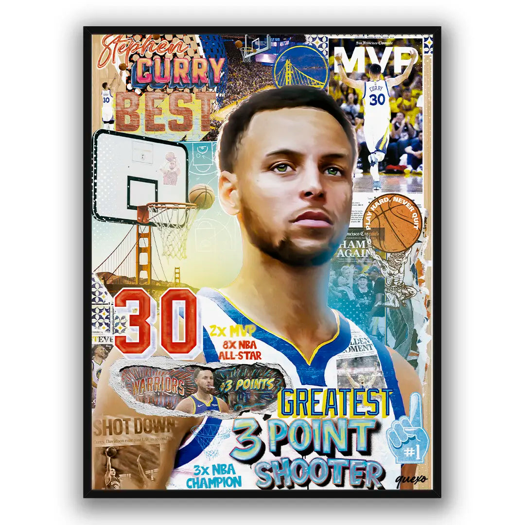 Curry NBA | Plakat