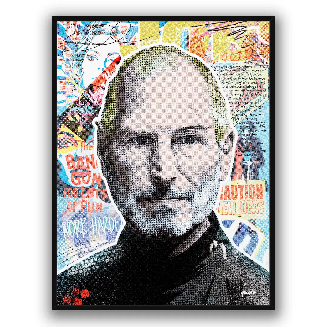 Steve Jobs: Work Harder | Plakat
