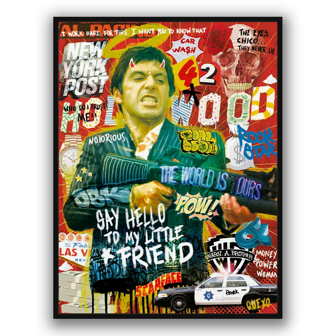 Scarface: Say Hello To My Little Friend | Plakat
