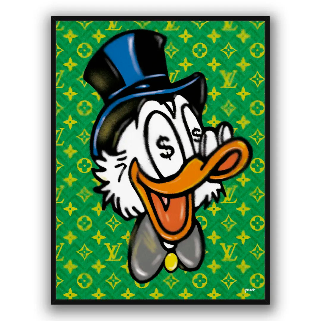 Scrooge Louis Vuitton | Plakat