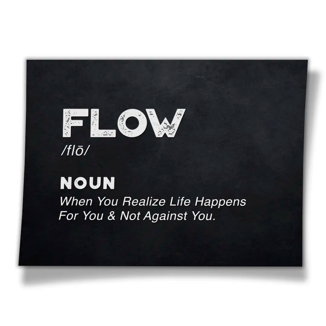 Flow Definition | Poster