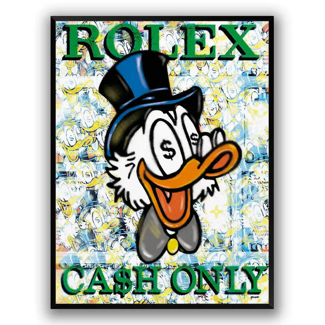 Rolex Cash Only | Plakat