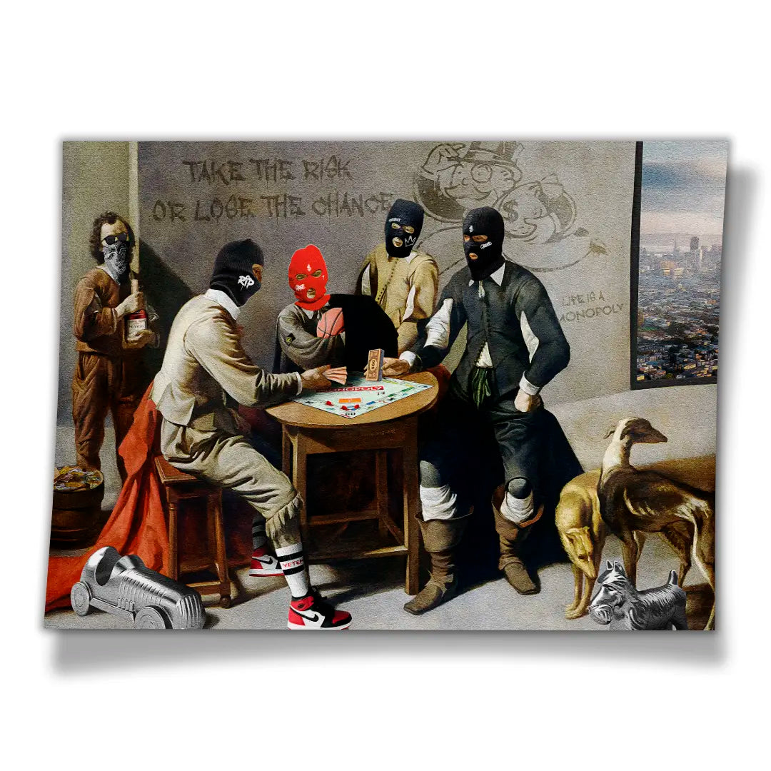 Monopoly Hustlers | Plakat