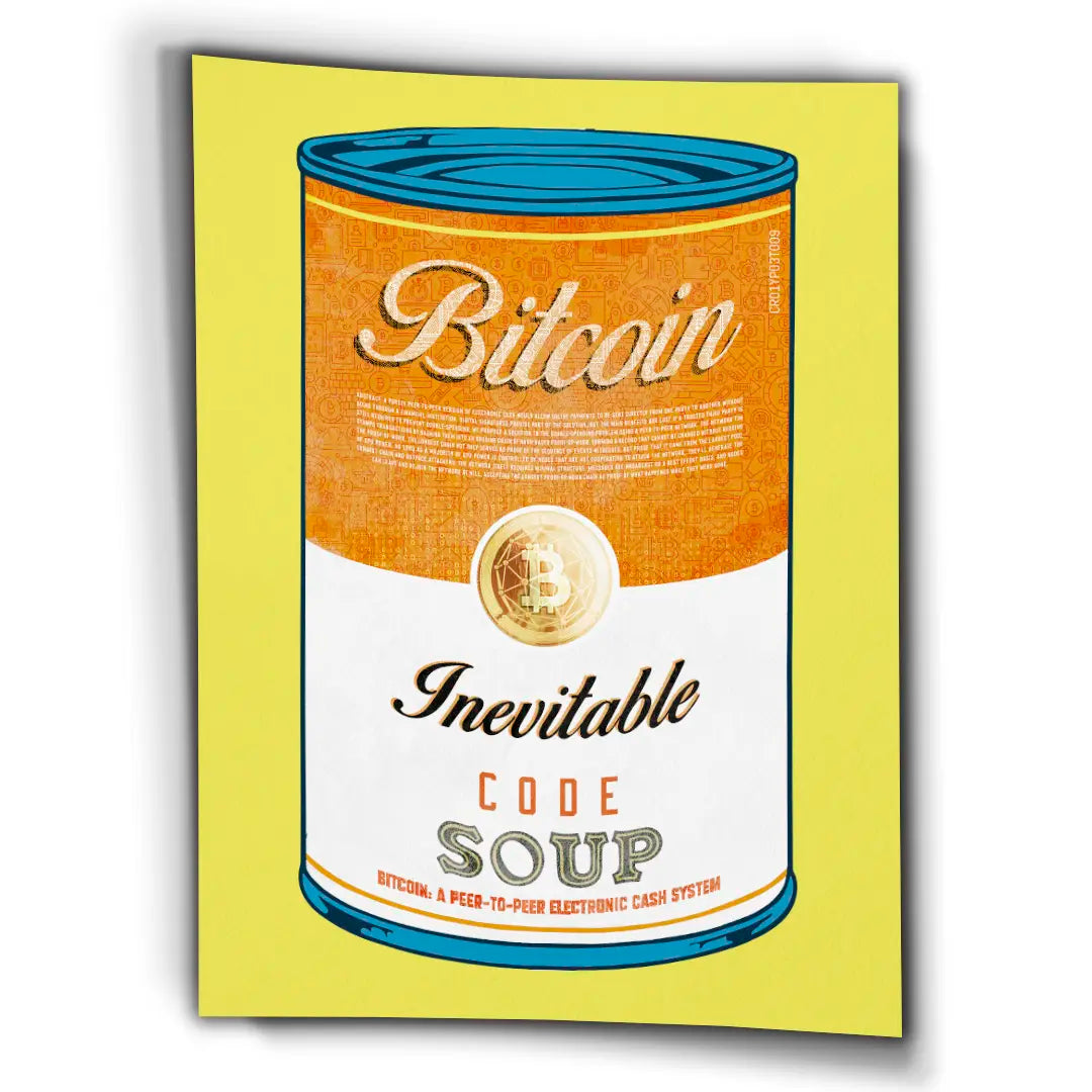 Bitcoin Soup | Plakat