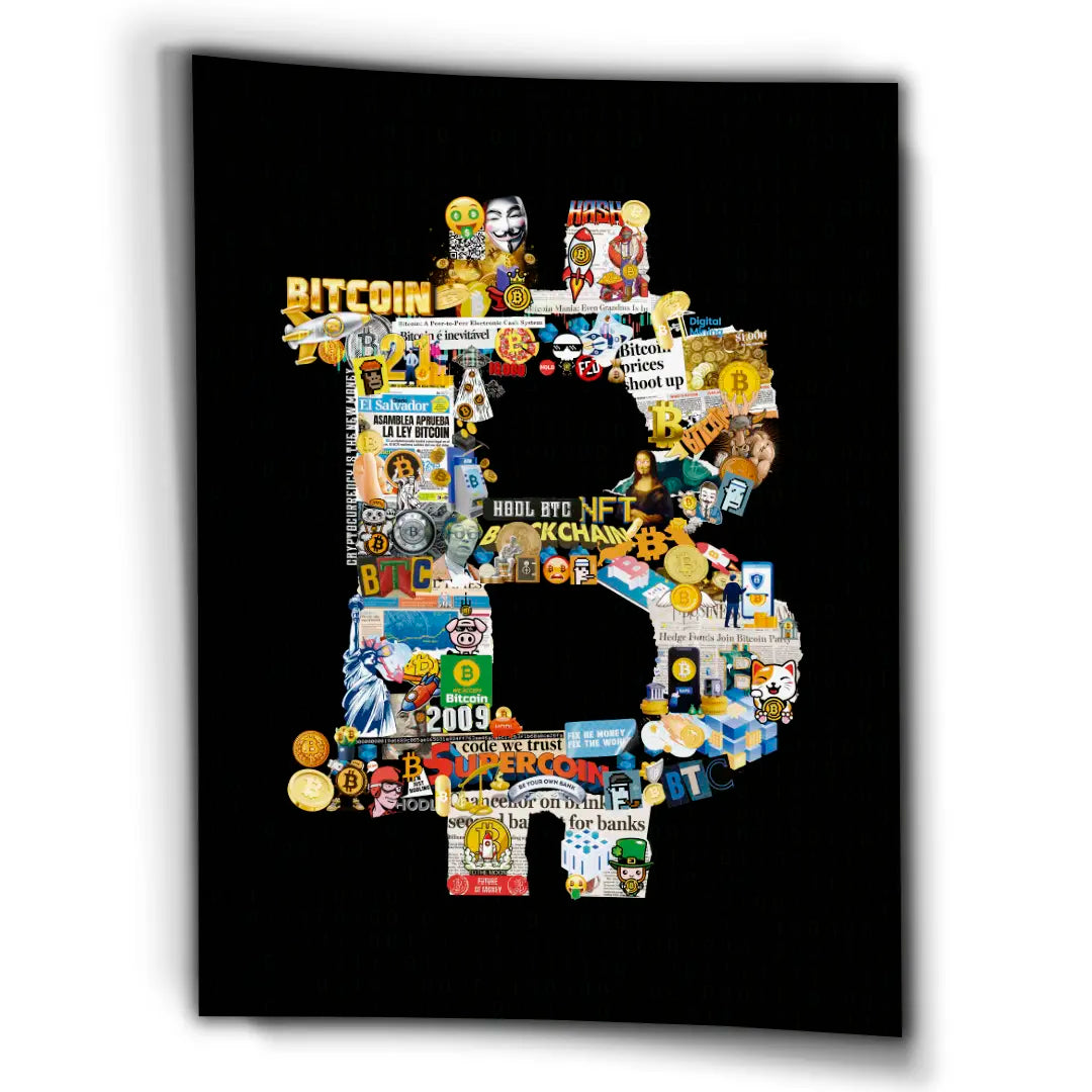 Bitcoin Symbol | Plakat