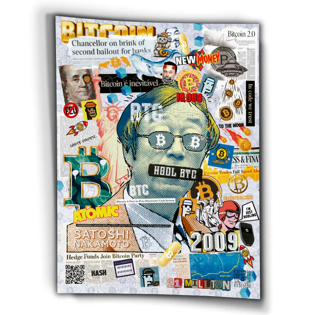 Bitcoin Satoshi | Plakat