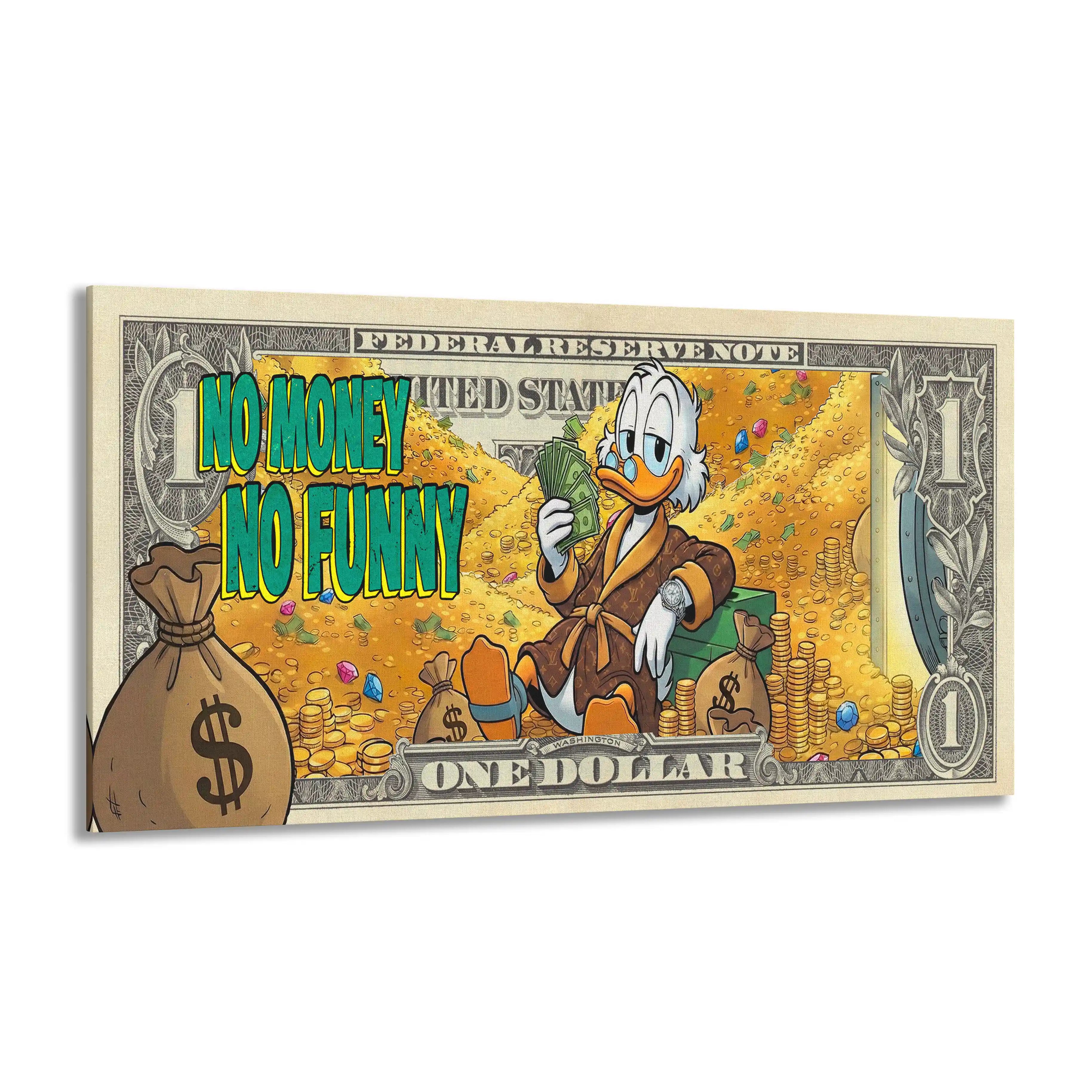 No Money No Funny | Obraz