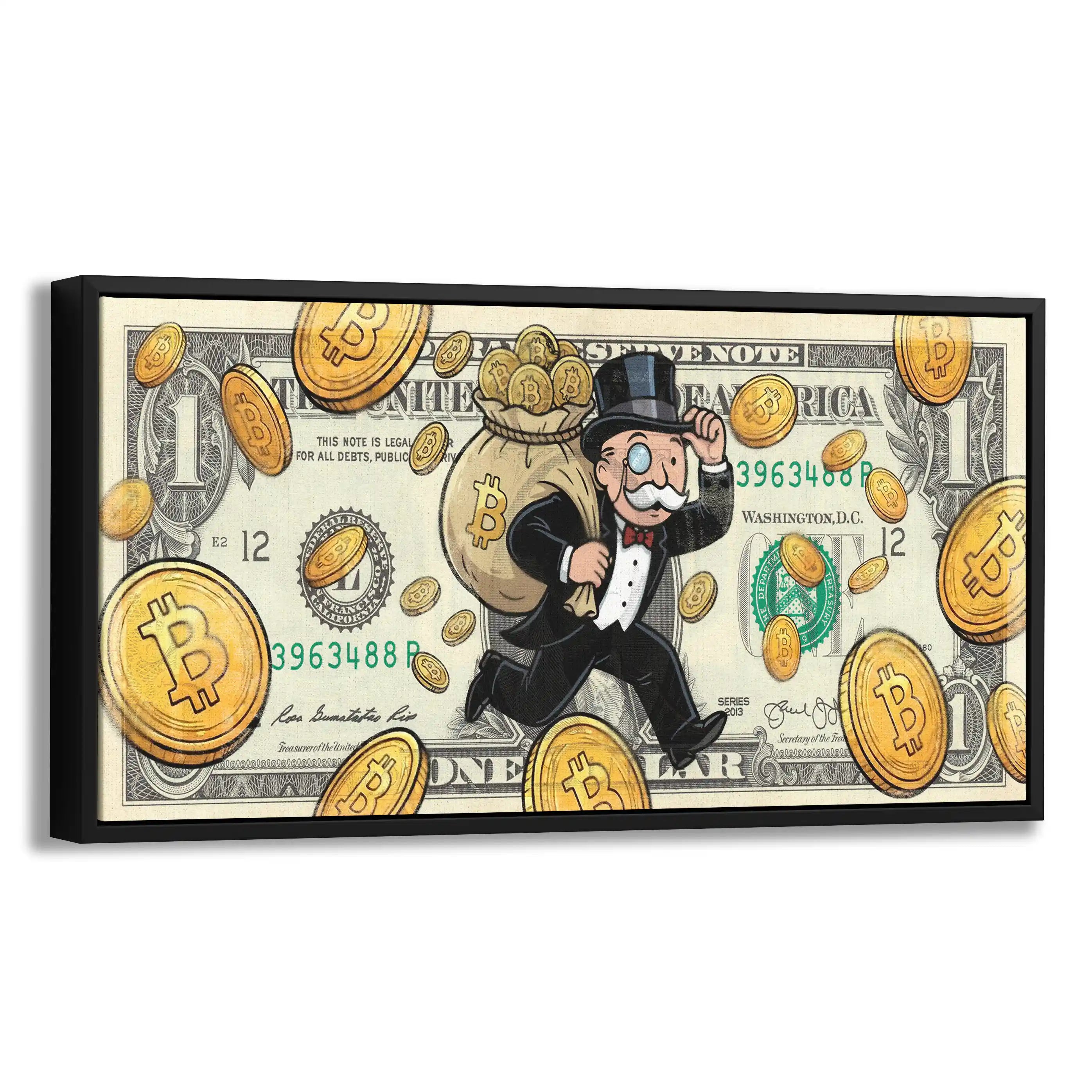 Bitcoin Monopoly  | Obraz