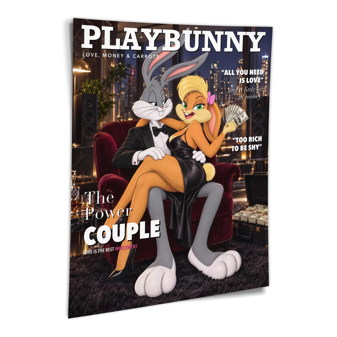 Playbunny The Power Couple | Plakat, pod kątem
