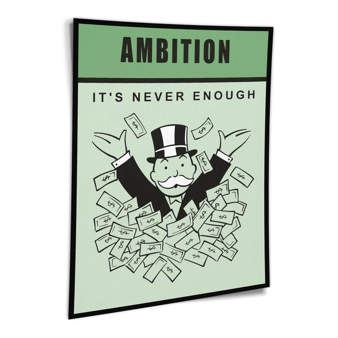 Monopoly Ambition | Plakat, pod kątem