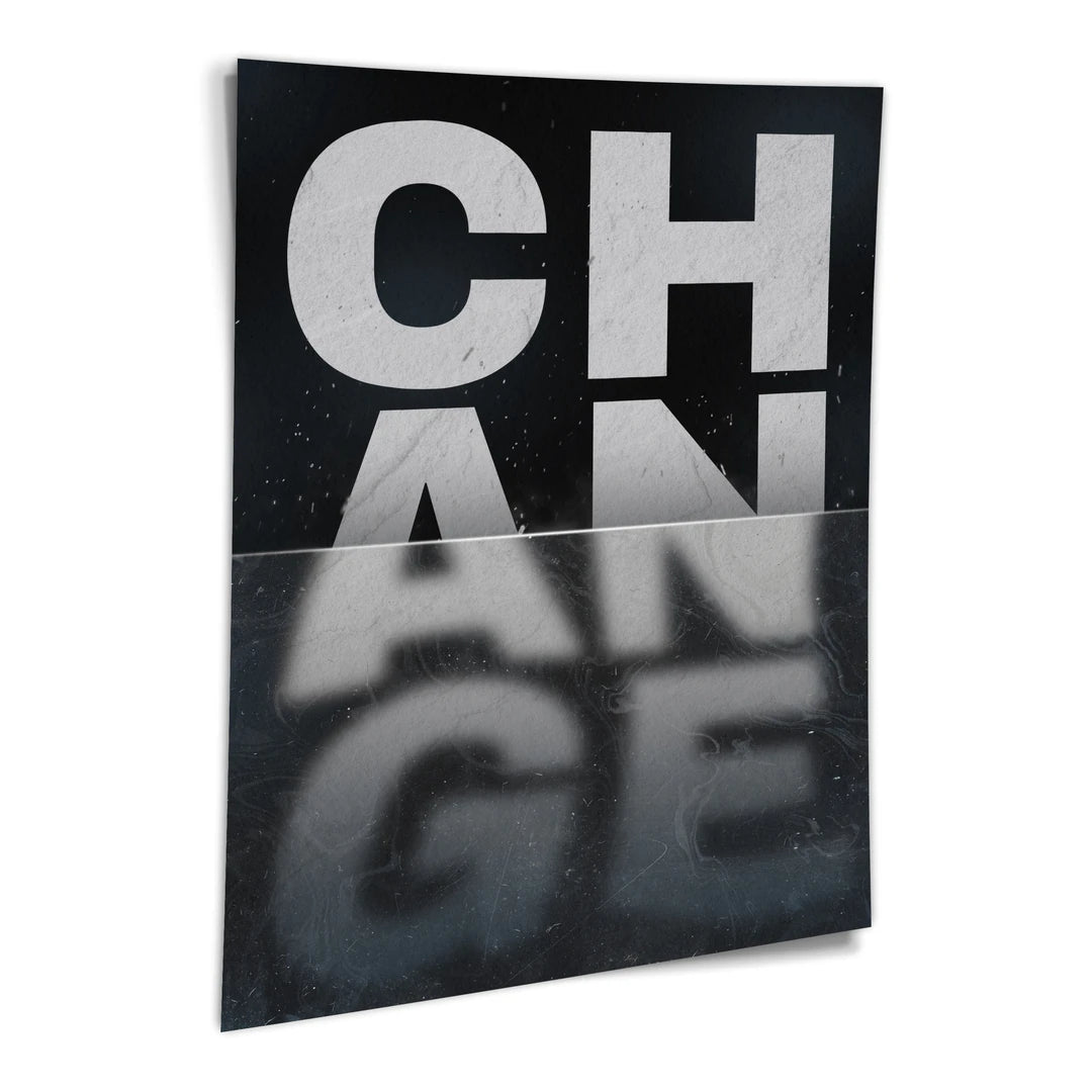 Change | Plakat, pod kątem