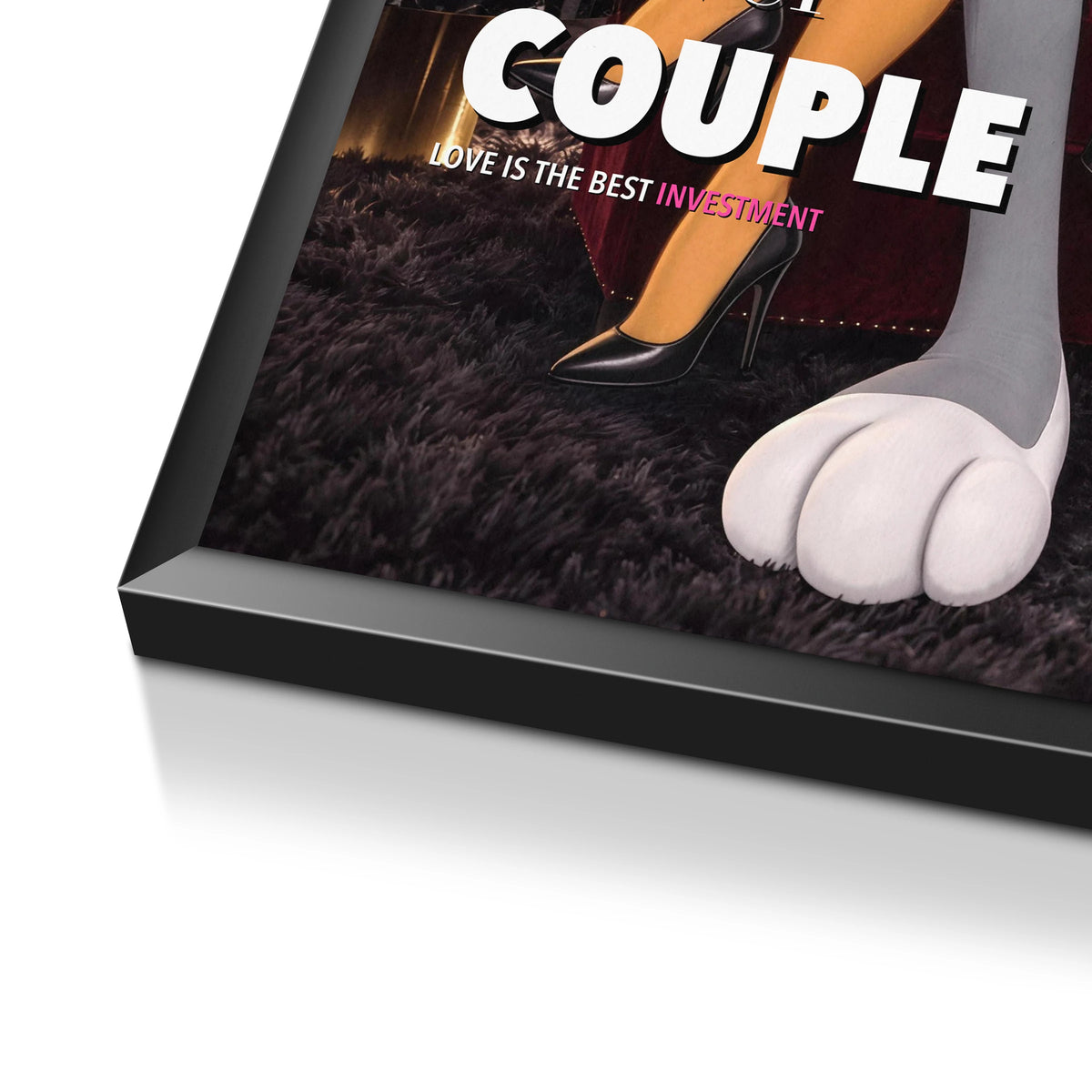 Playbunny The Power Couple | Plakat, w czarnej ramie, zbliżenie