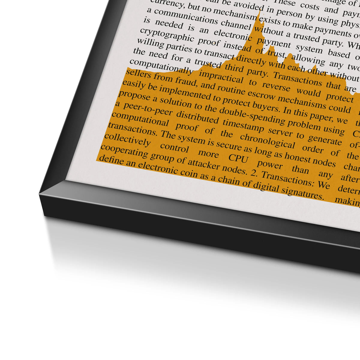 Bitcoin Whitepaper | Plakat