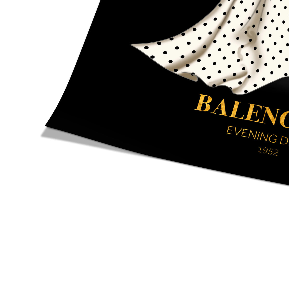 Balenciaga Ikoniczna Sukienka | Plakat