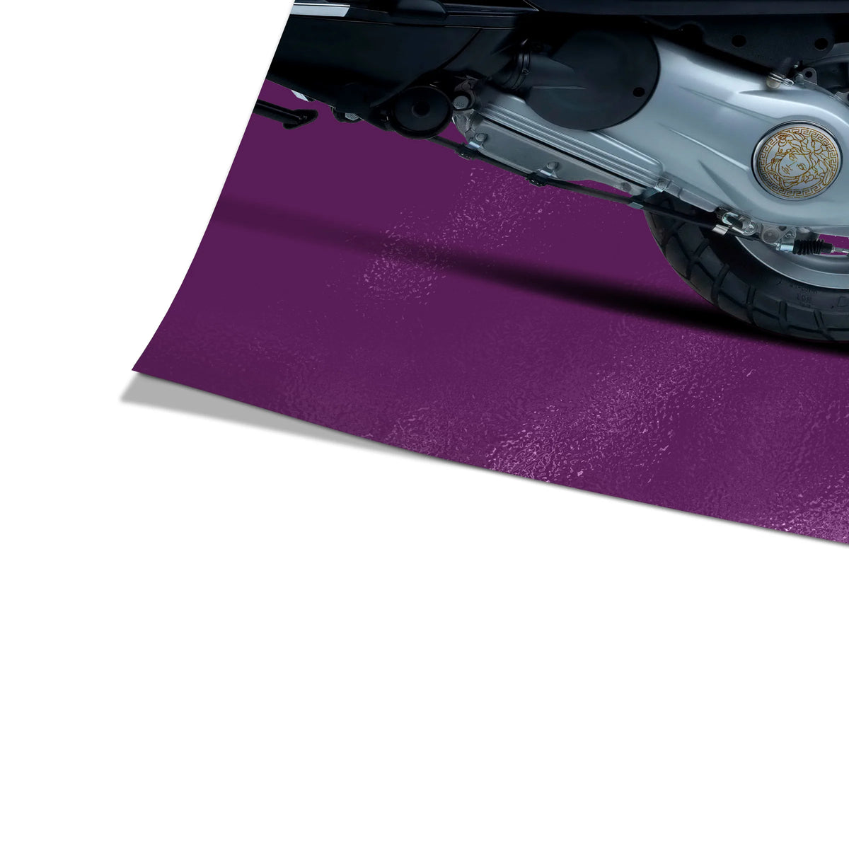 Vespa Versace Tył | Plakat