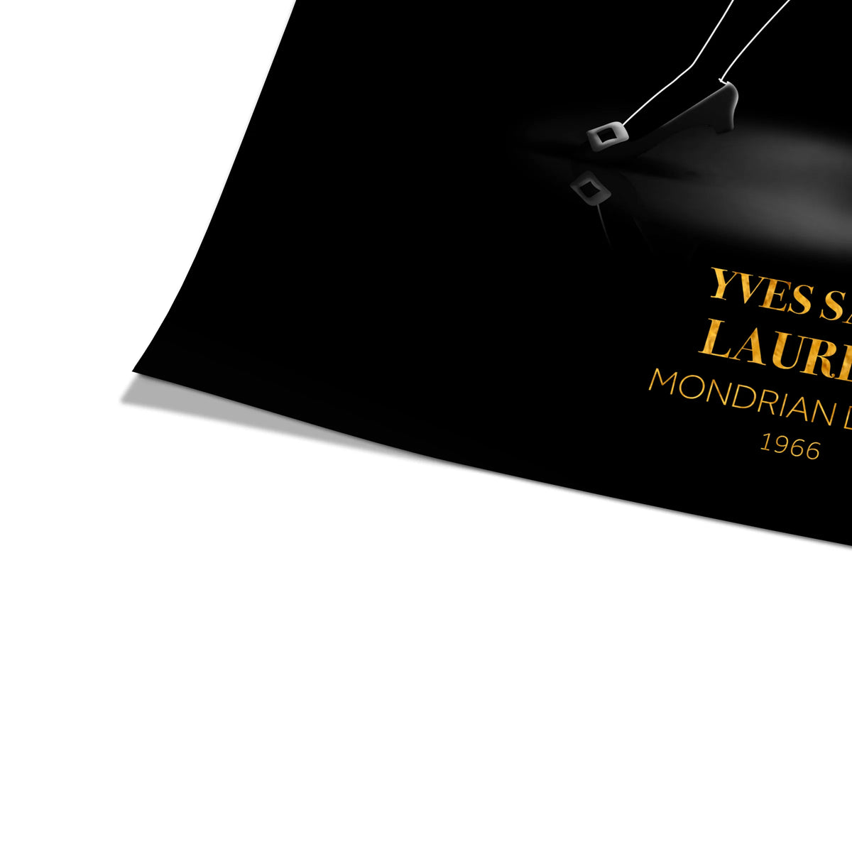YSL Ikoniczna Sukienka | Plakat
