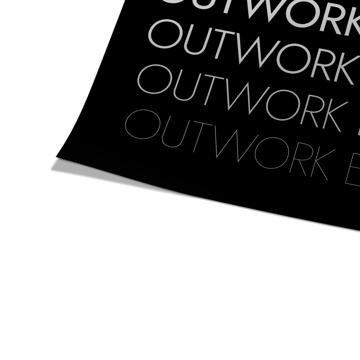 Outwork Everyone | Plakat