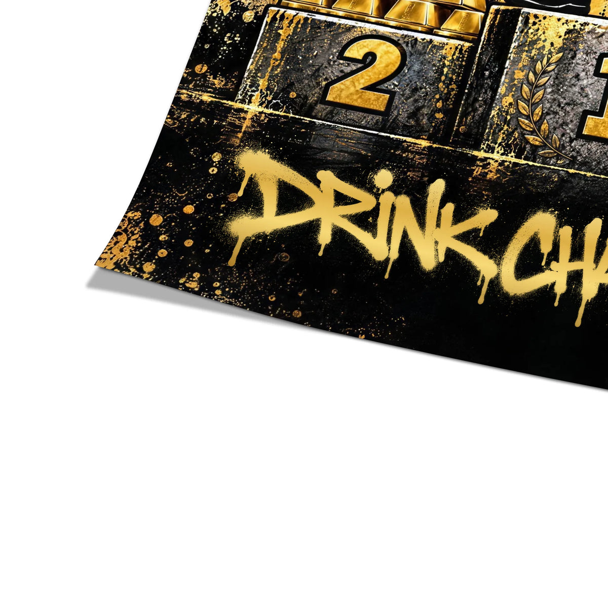 Save Water Drink Champagne | Plakat, zbliżenie