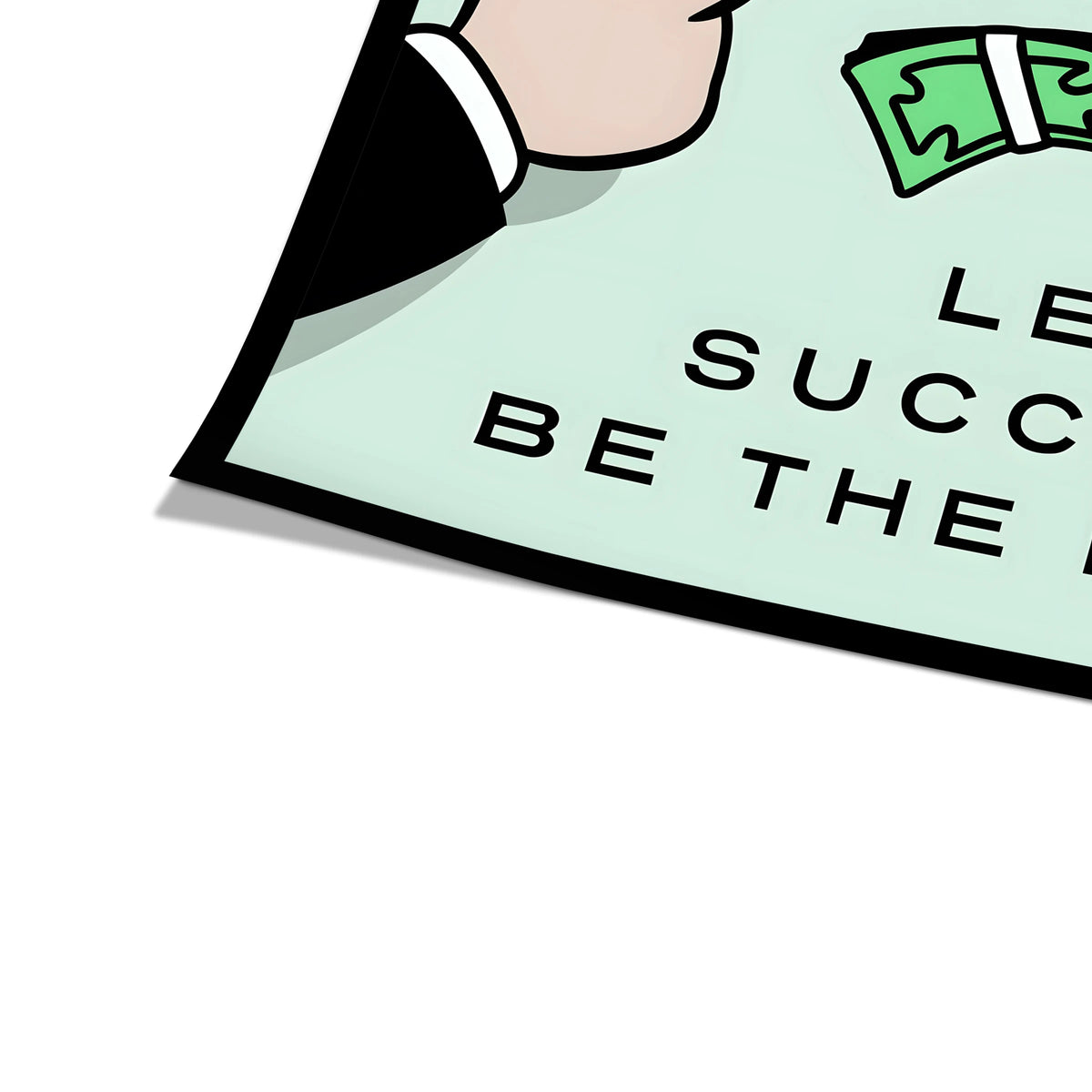 Monopoly Hustle In Silence | Plakat, zbliżenie