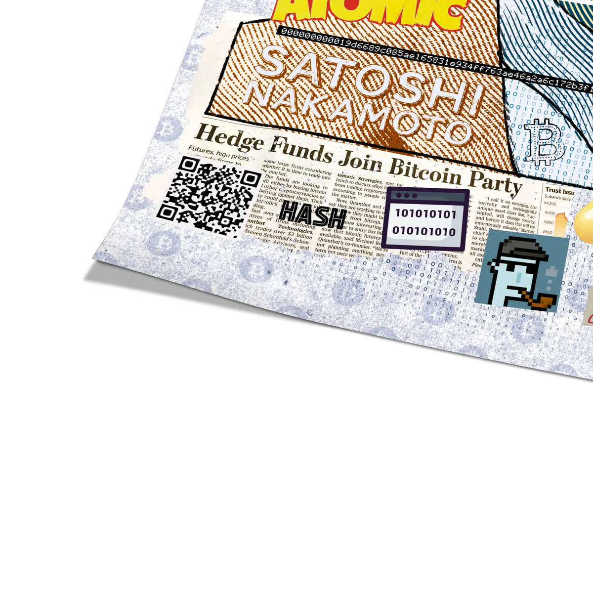 Bitcoin Satoshi | Plakat