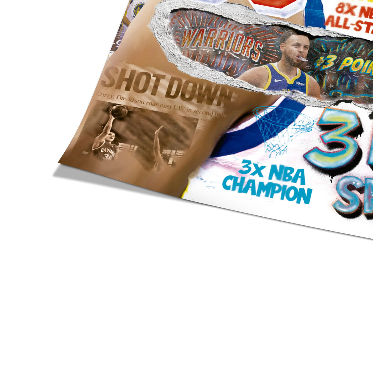 Curry NBA | Plakat