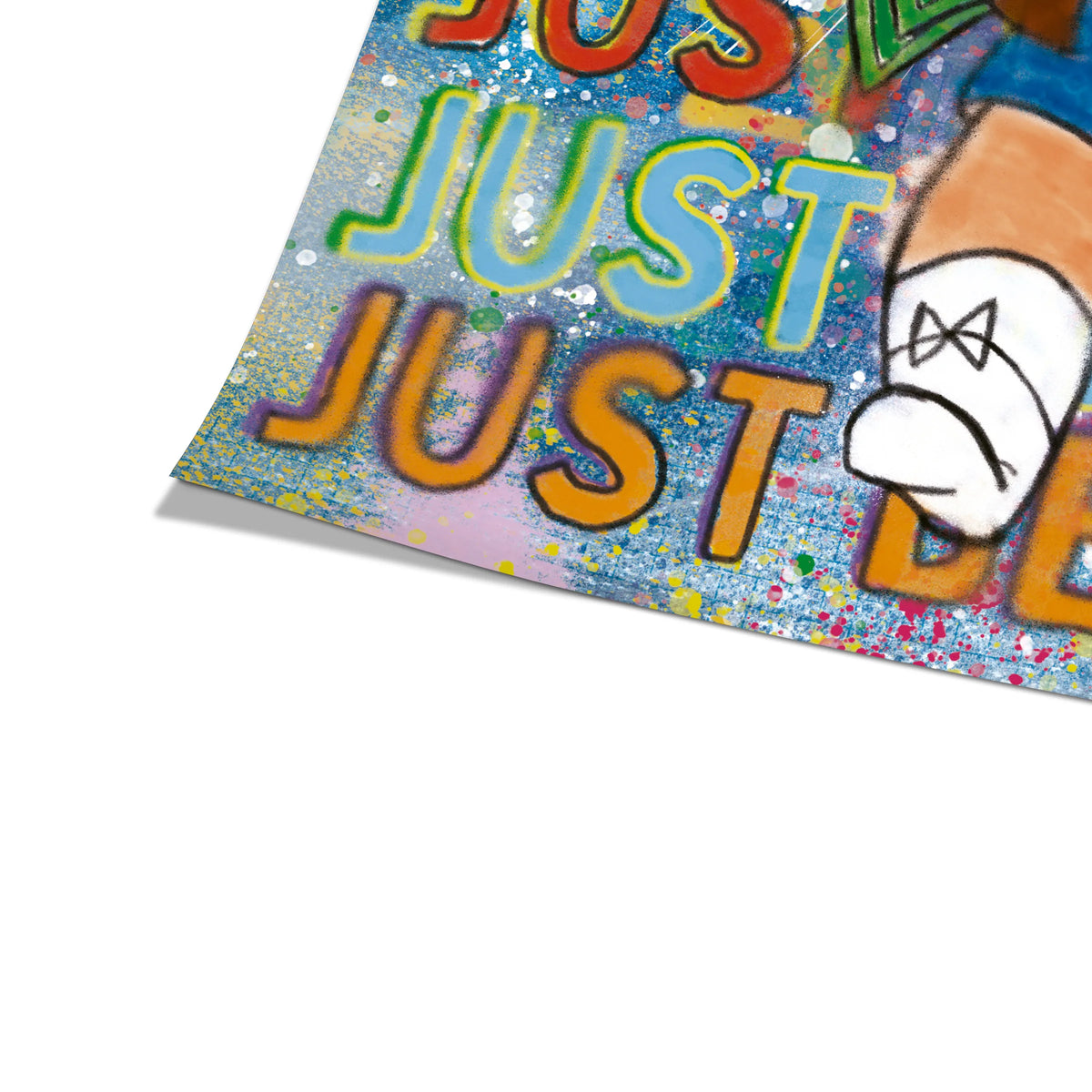 Just Be Rich | Plakat