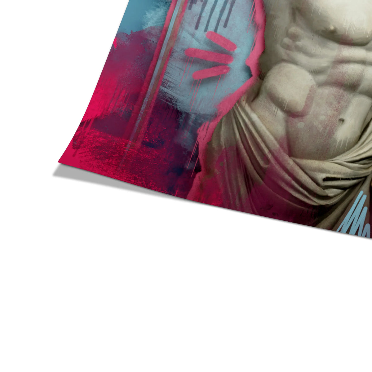 Nowoczesny Poseidon | Plakat