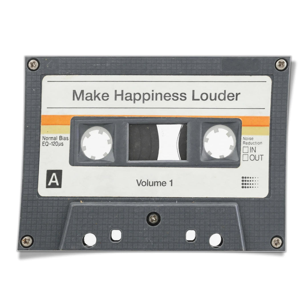 Kaseta Make Happiness Louder | Plakat, widok z przodu