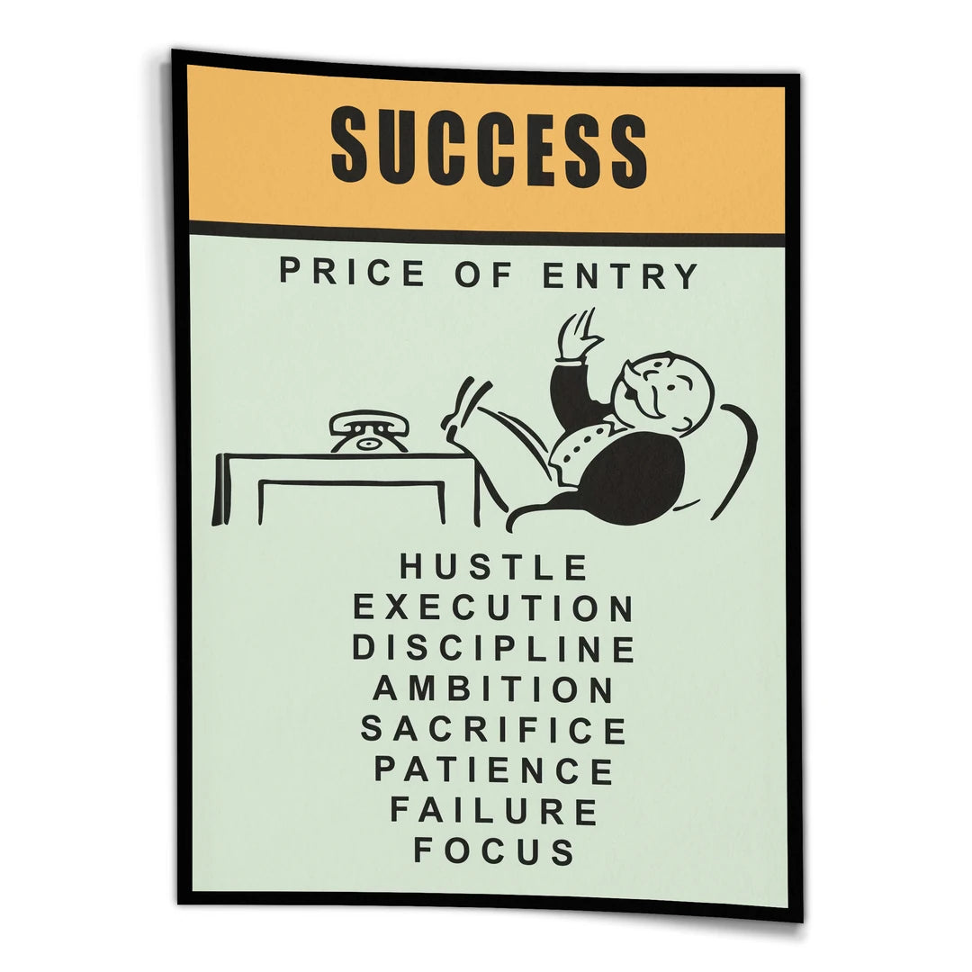 Monopoly Success | Plakat, widok z przodu