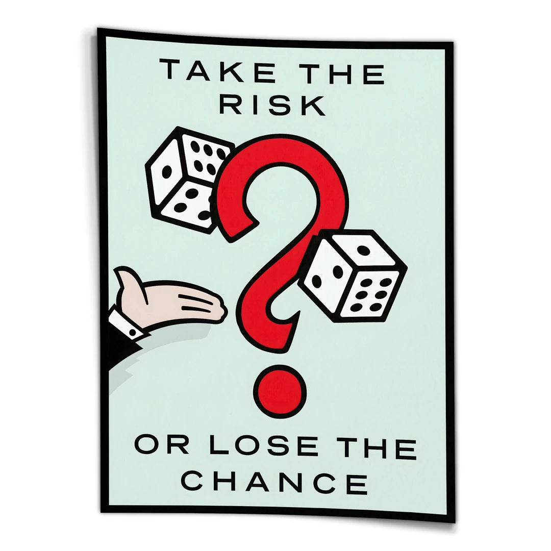 Monopoly Take The Risk | Plakat, widok z przodu