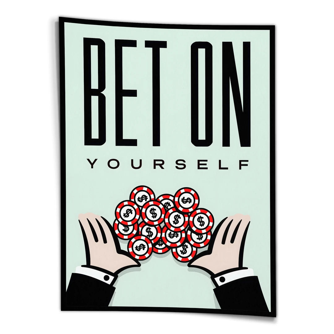 Monopoly Bet On Yourself | Plakat, widok z przodu