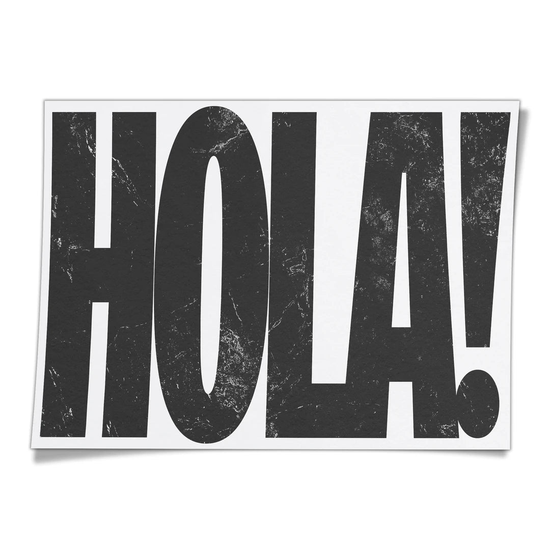Hola! | Plakat, widok z przodu