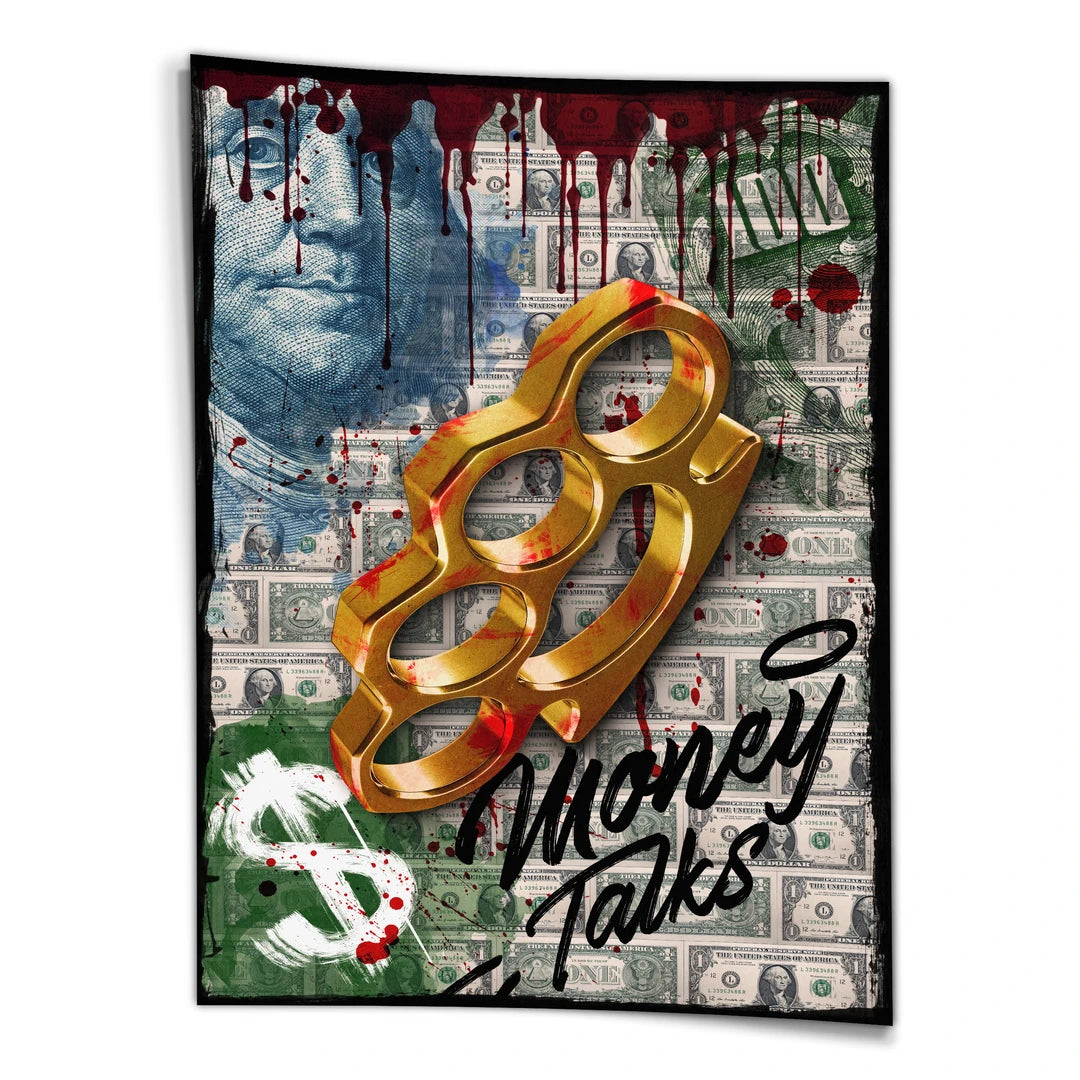 Money Talks | Plakat, widok z przodu