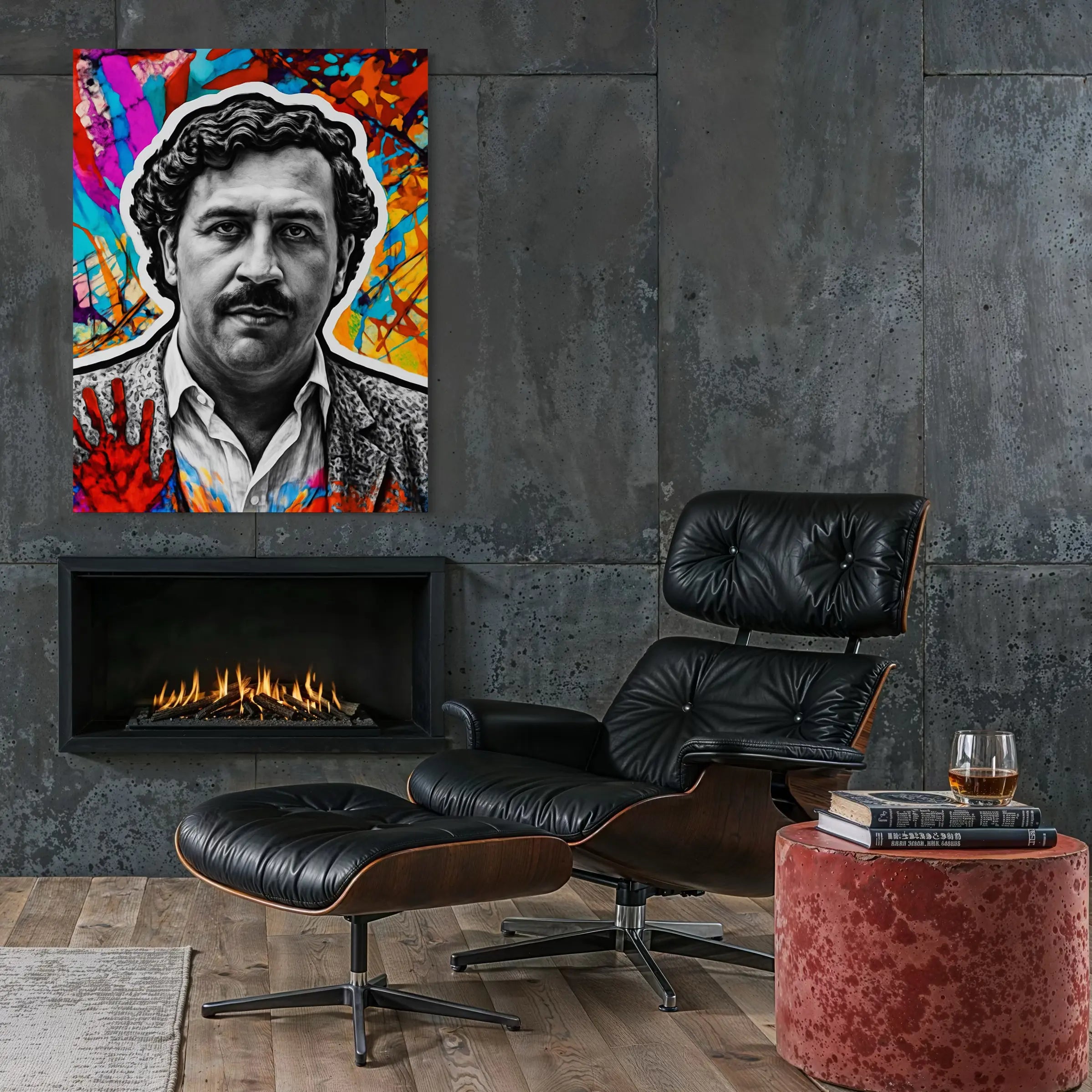 Pablo Escobar | Painting