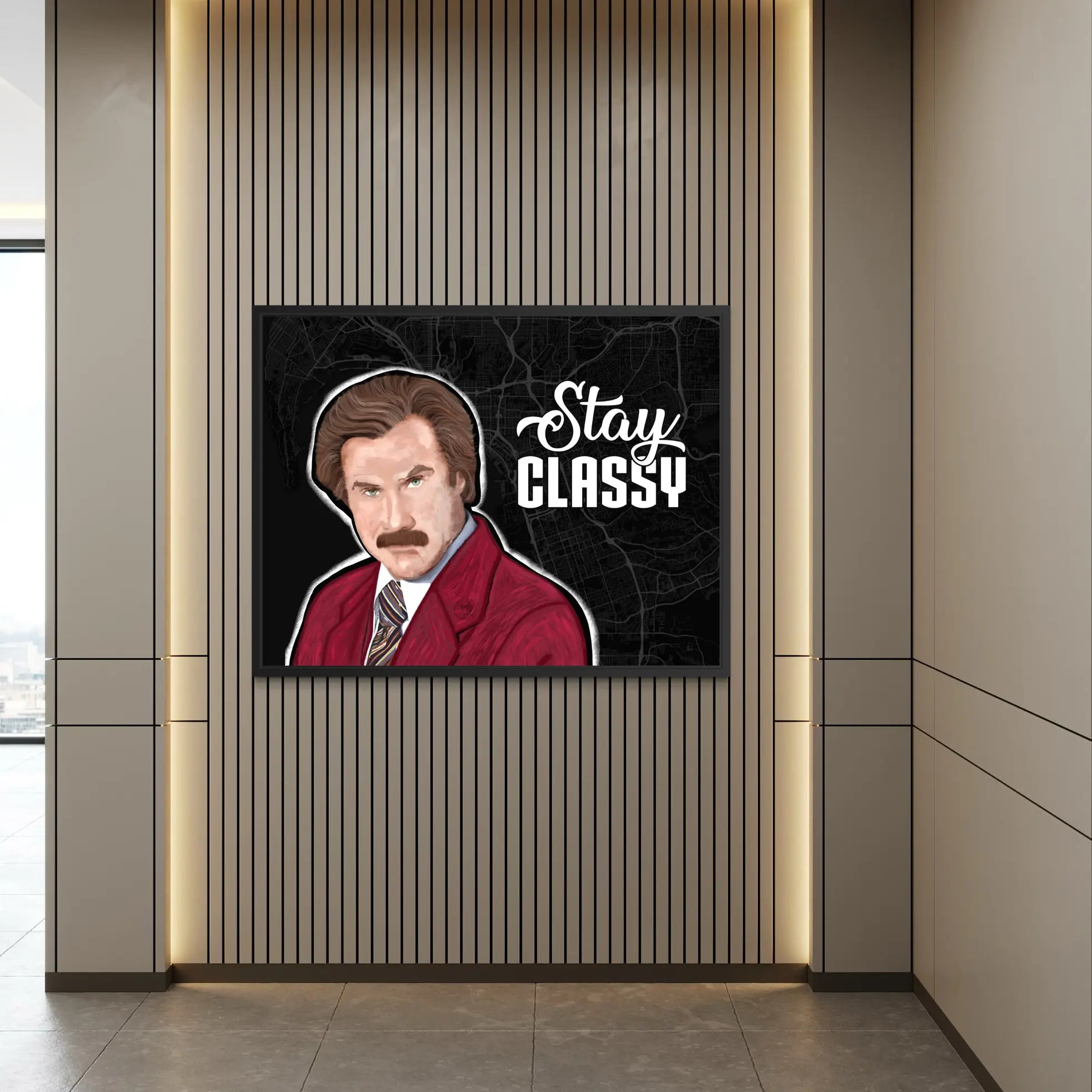 Ron Burgundy | Plakat