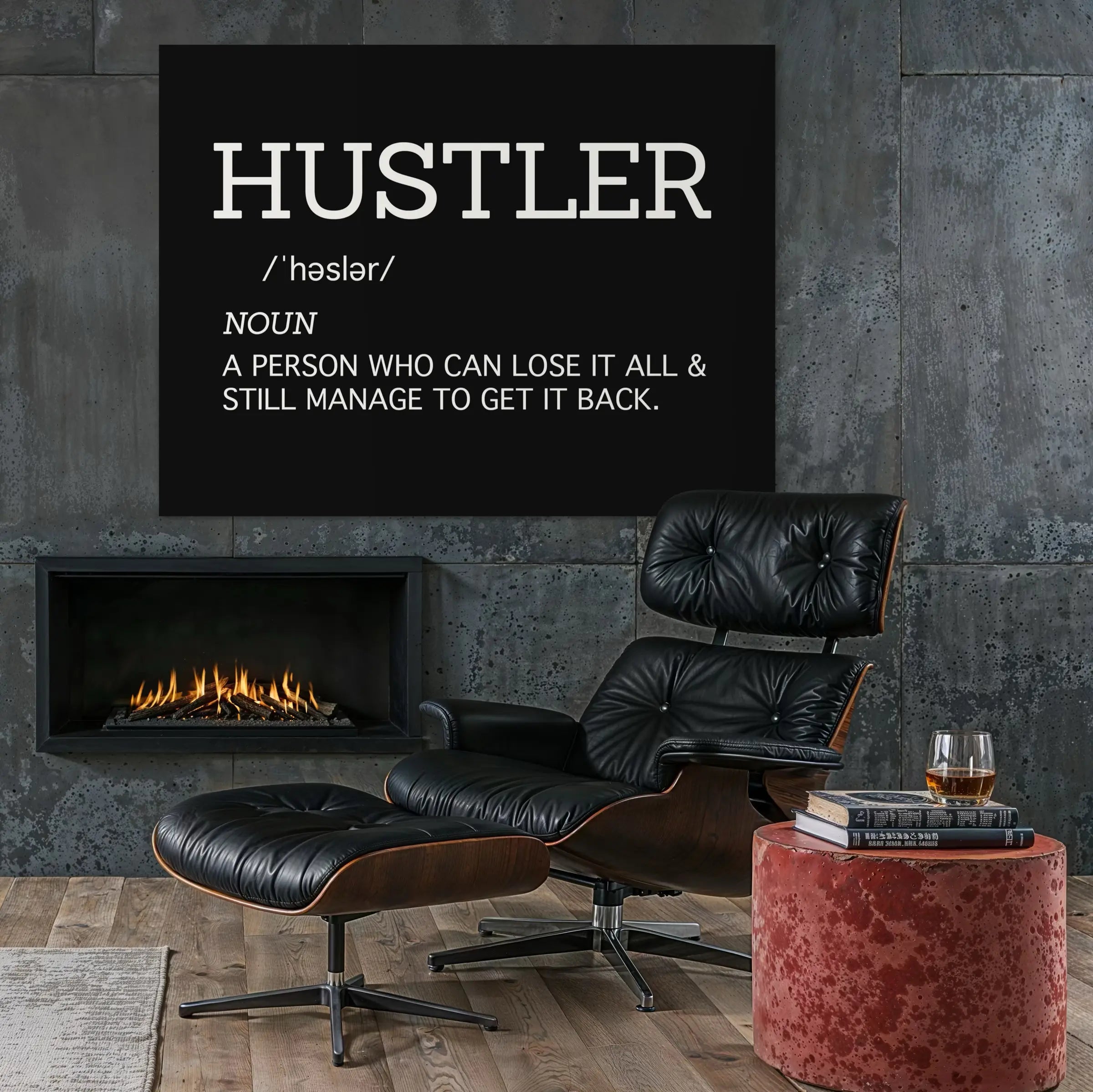 Hustler Definicja | Plakat