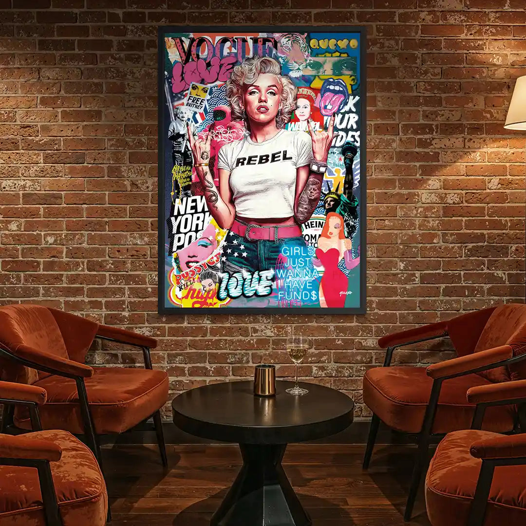 Marilyn Rebel | Plakat