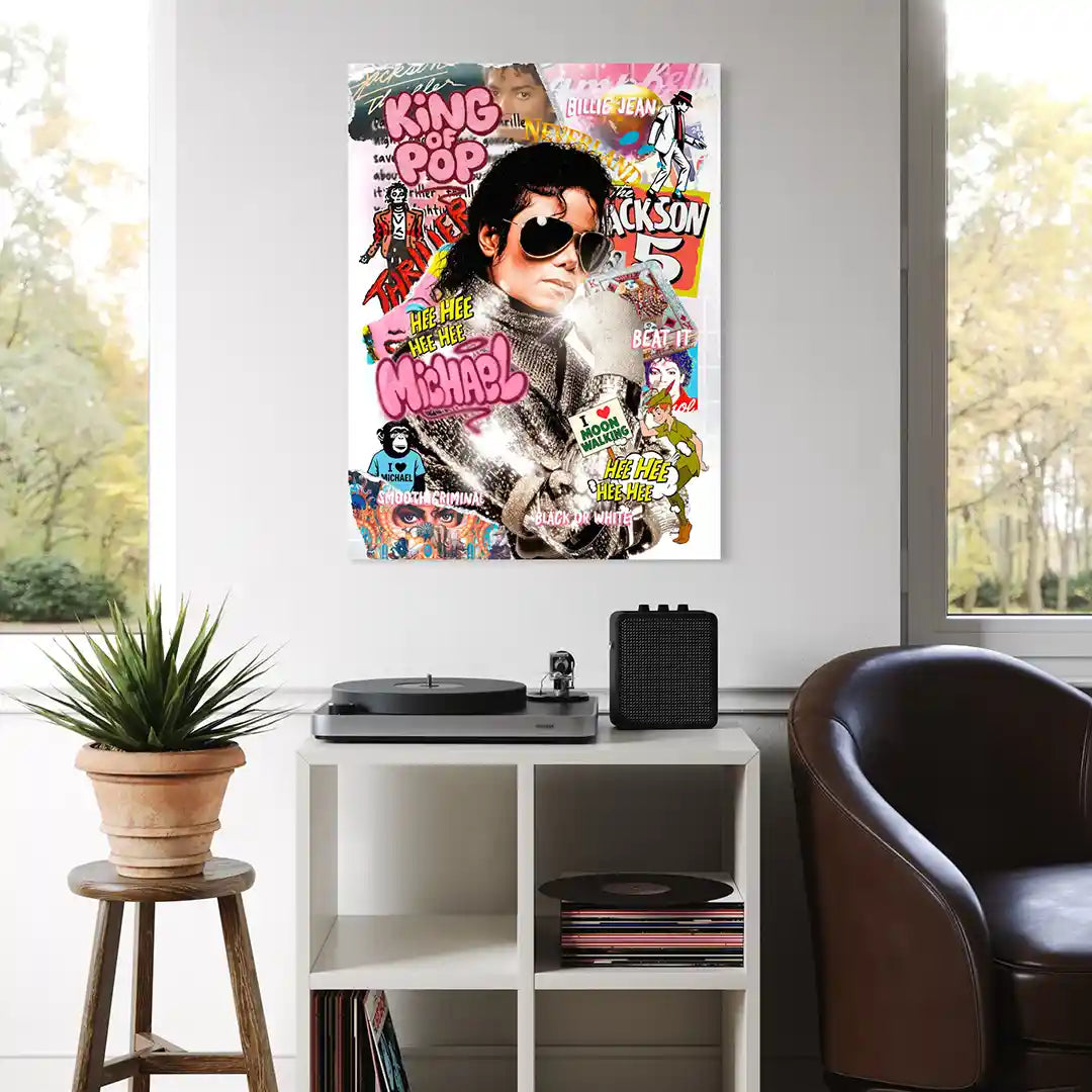 Michael Jackson King of Pop | Plakat