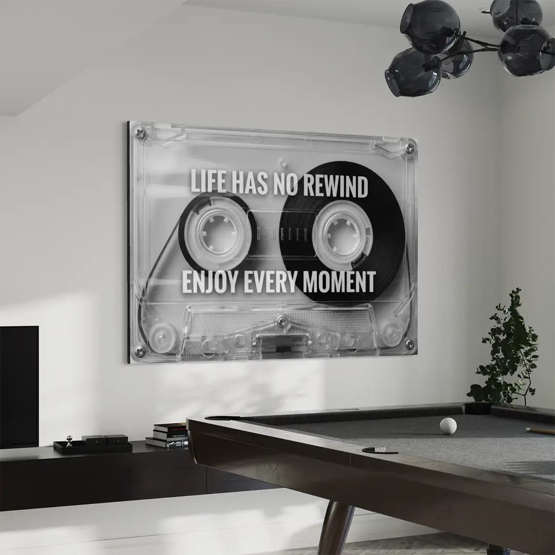 Kaseta Life Has No Rewind | Obraz