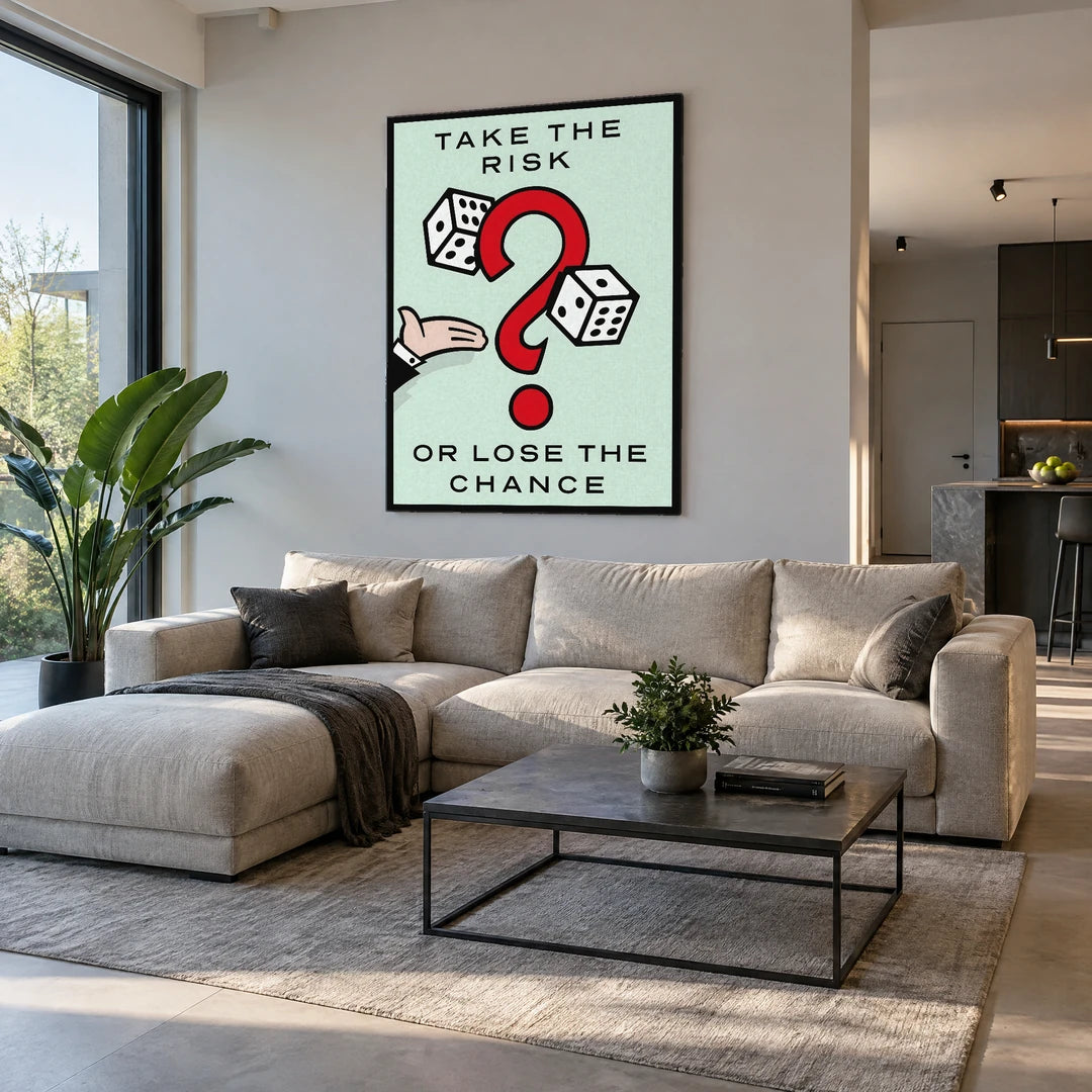 Monopoly Take The Risk | Plakat, we wnętrzu