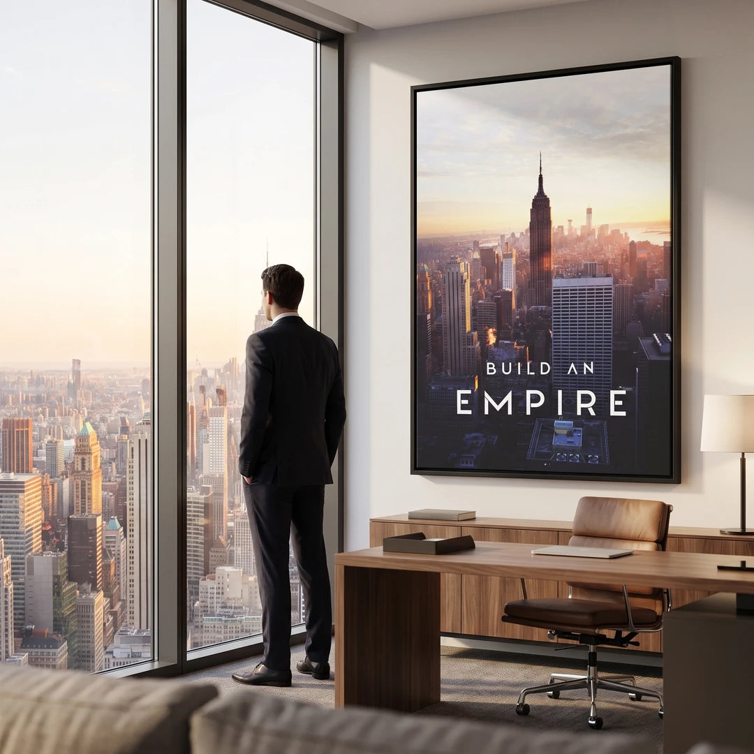 Build an Empire New York | Plakat, we wnętrzu