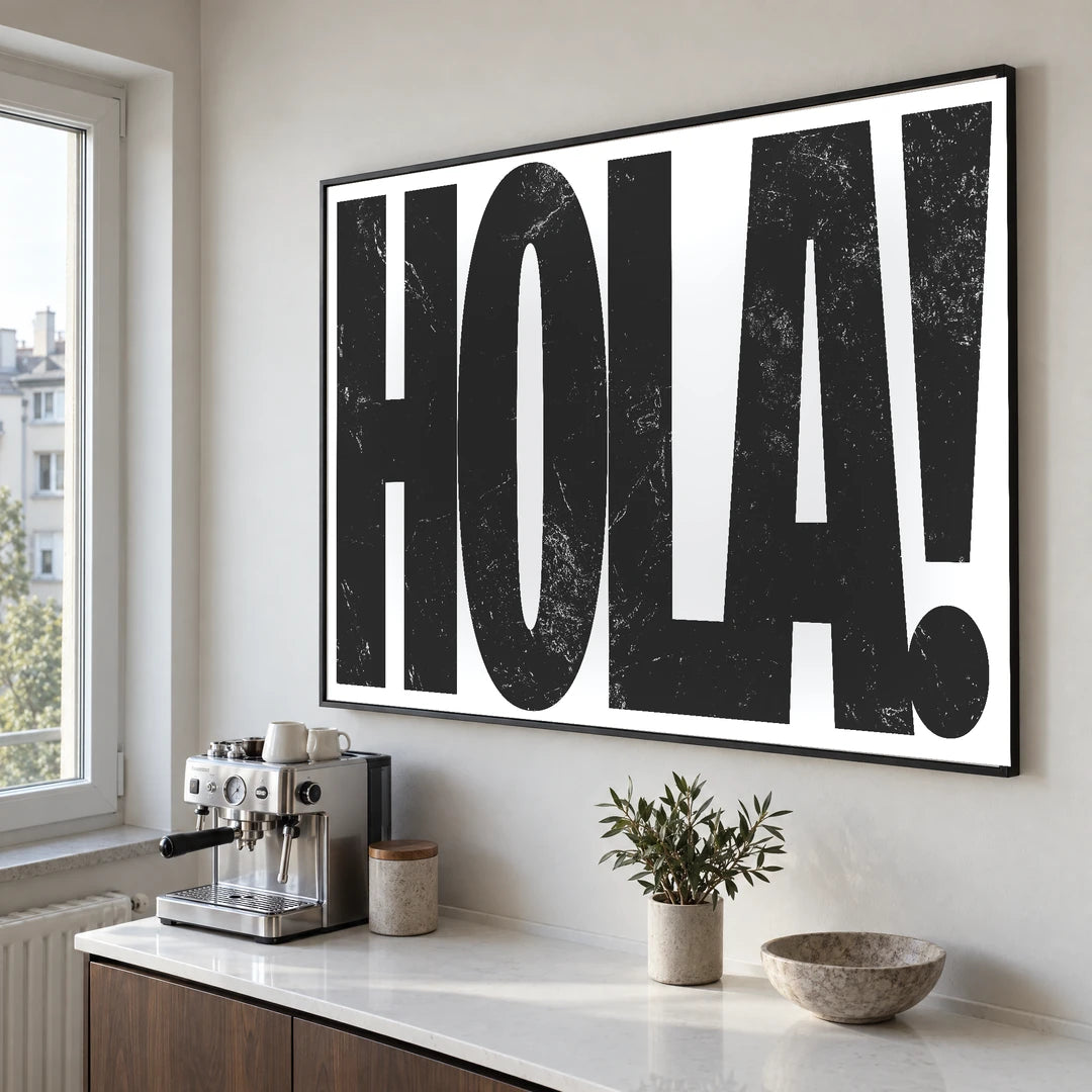 Hola! | Plakat, we wnętrzu