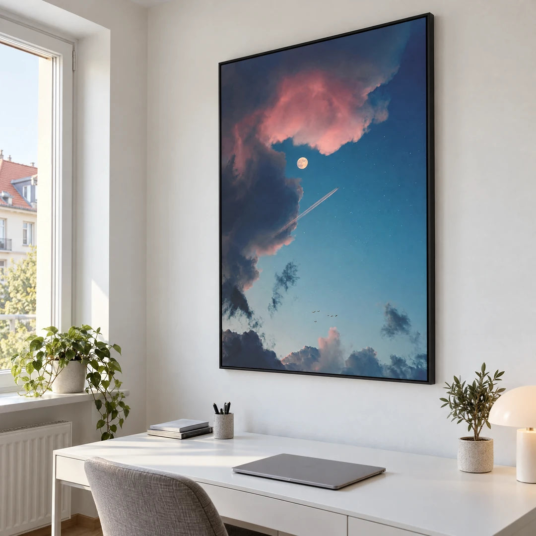 Sky View | Plakat, we wnętrzu
