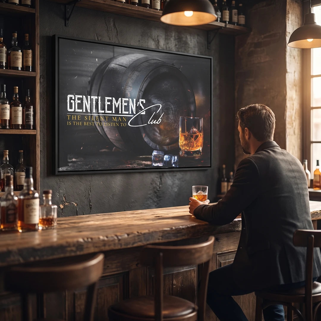 Gentlemen's Club Whiskey | Obraz, we wnętrzu