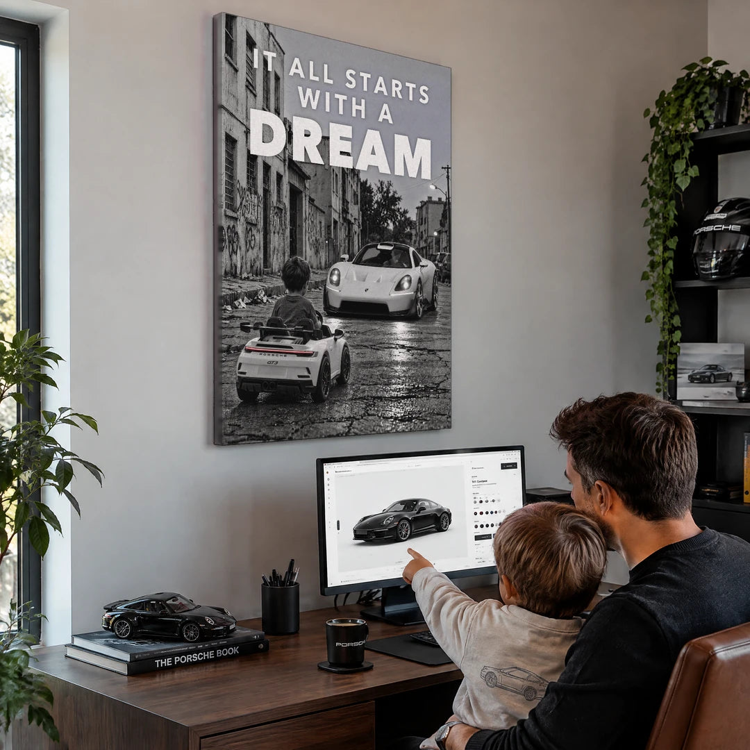 It All Starts With A Dream Mission S | Obraz, we wnętrzu