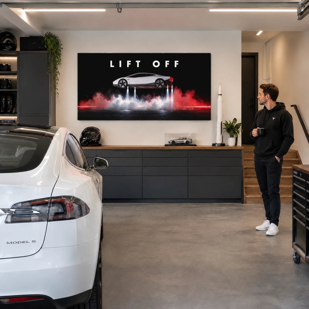 Tesla Lift Off | Obraz, we wnętrzu