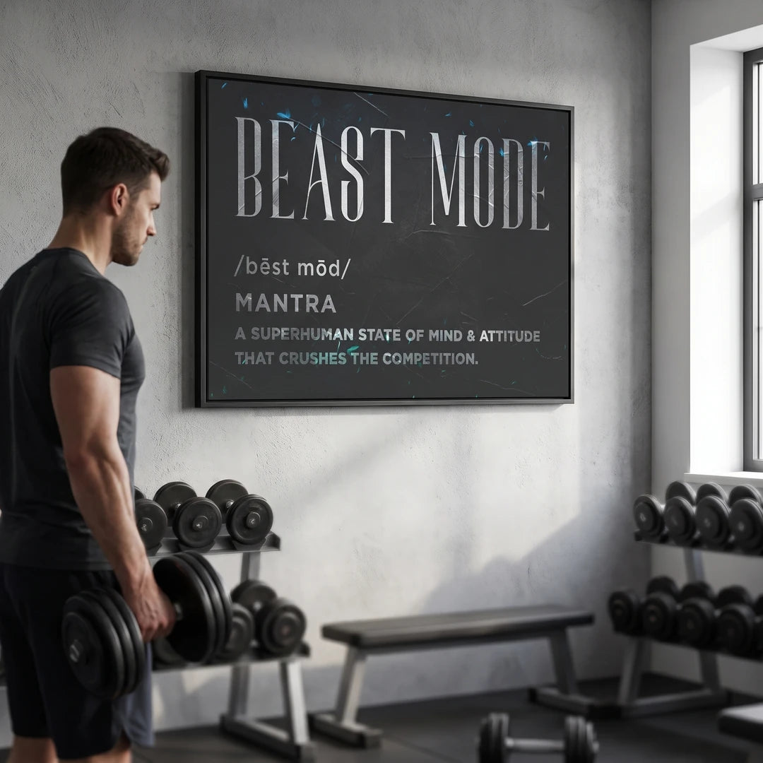 Beast Mode Definicja | Plakat, we wnętrzu