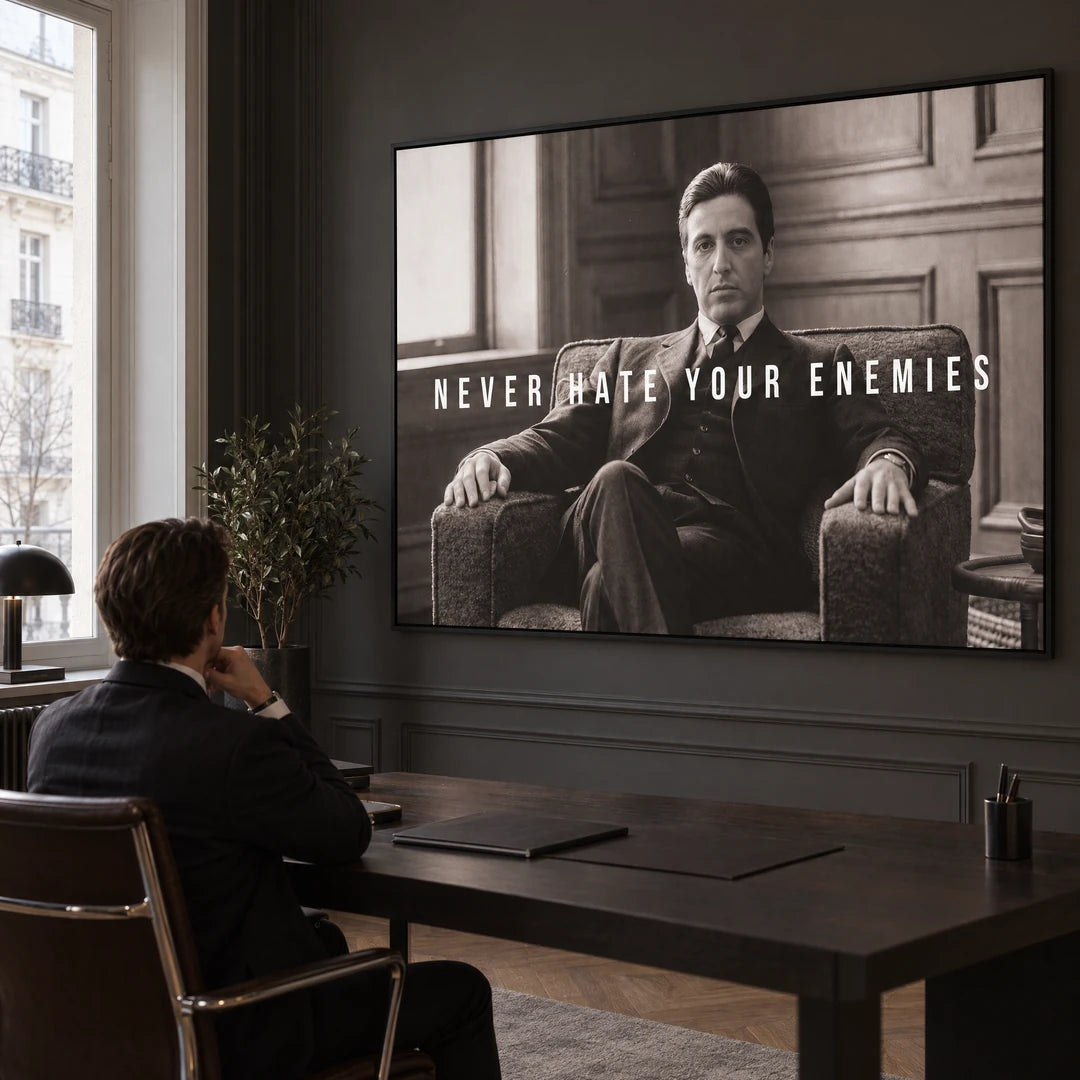 Corleone Never Hate Your Enemies | Plakat, we wnętrzu