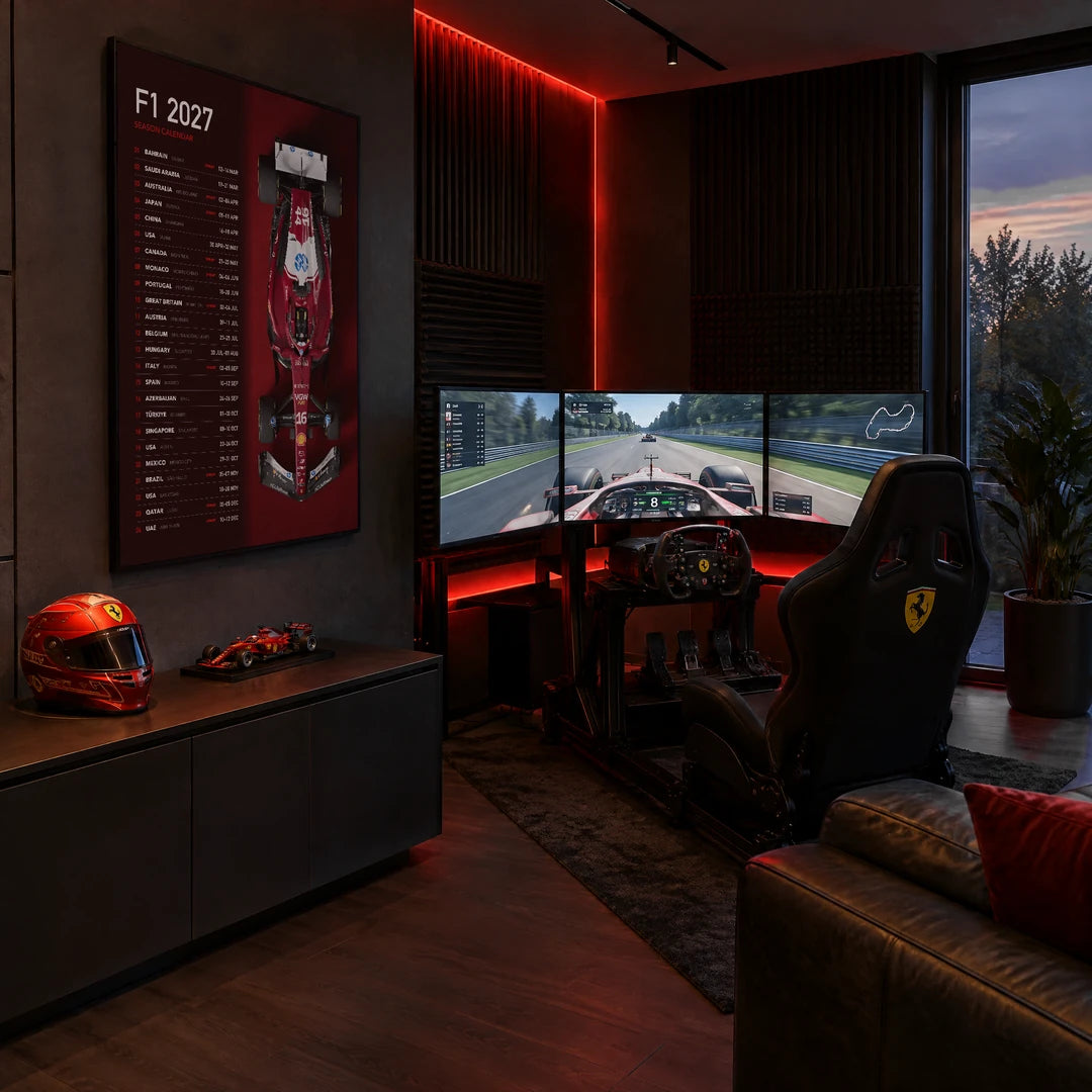 Kalendarz F1 2027 | Plakat, we wnętrzu